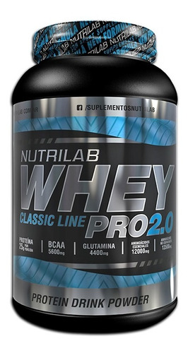 Promo 3kg Whey Protein 2.0 Nutrilab Envio Gratis