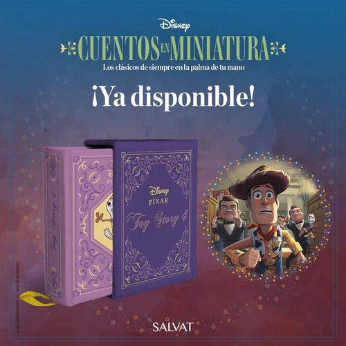 Cuentos Miniatura Toy Story 4 Salvat Nuevo #skalauno64