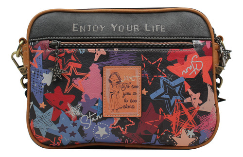 Crossbody Multicompartimiento Paris Dream Janet Bear J009a