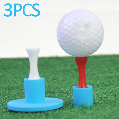 3 Soporte En T Para Golf, Soporte Para Pelota De Golf, Rojo