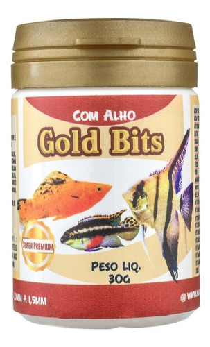 Maramar Ração Para Peixes Gold Bits 30g