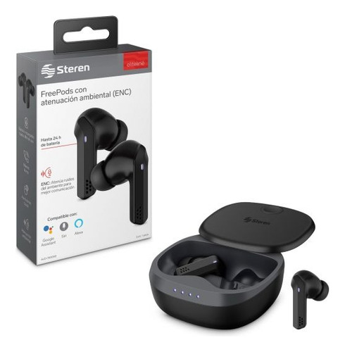 Audífonos Inalámbricos Touch True Wireless Negros