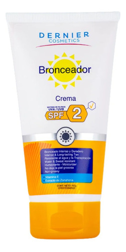 Bronceador Dernier En Crema De 160 Gr