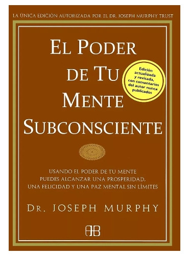 El  Poder  De Tu  Mente Subconsciente - Joseph Murphy. Nuevo