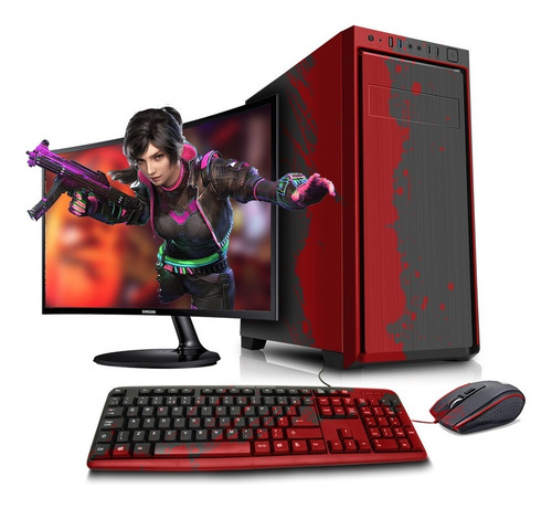Pc Gamer Amd A10 9700 Ddr4 8gb 1tb Ssd 120 Monitor 19