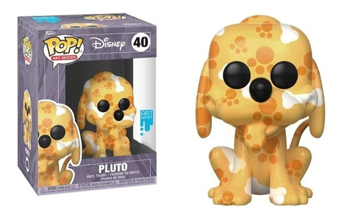 Funko Pop Art Series Disney - Pluto Nuevo Vinilo 10cm 