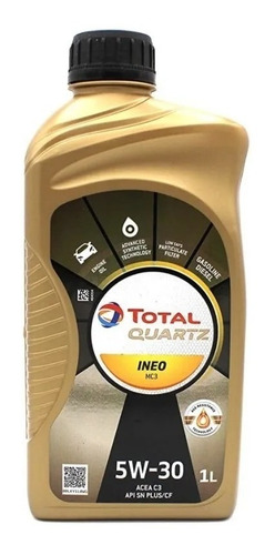 Total Ineo 5w30 X 1l Sintetico 100% Original Distrymat