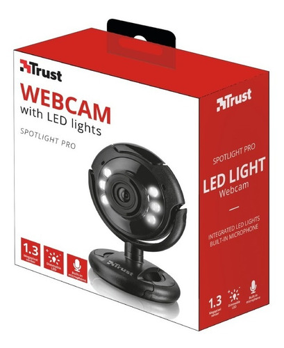 Camara Web Spotlight Pro Con Microfono Integrado Trust