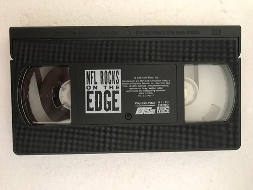 Vhs Original Nfl Rocks On The Edge Golpes Duros De La Nfl (Usado)