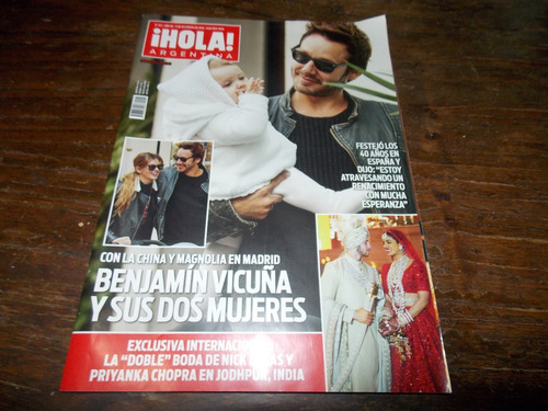 Revista Hola Argentina 422 Vicuña Jonas 11/12/18