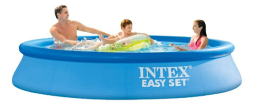 Piscina Inflável redondo Intex Easy Set 28116 3077L azul