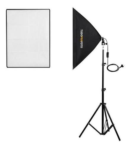 Estúdio Iluminação Tudoprafoto 50x70 Kit Com 2 Peças