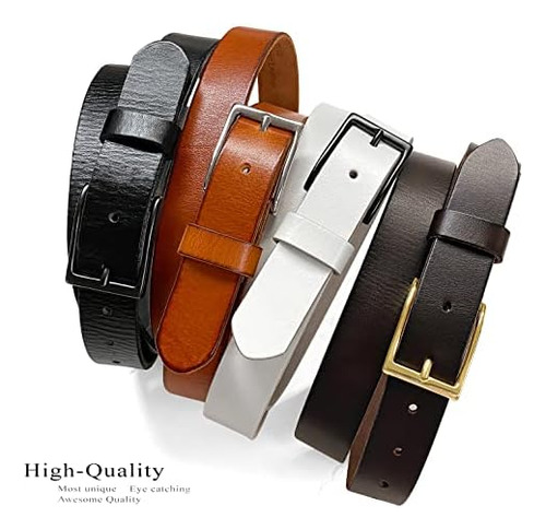 Cinturones Para Hombre Cinturón De Vestir Casual De Una Piez