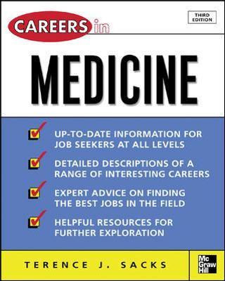 Libro Careers In Medicine, 3rd Ed. - Terence J. Sacks