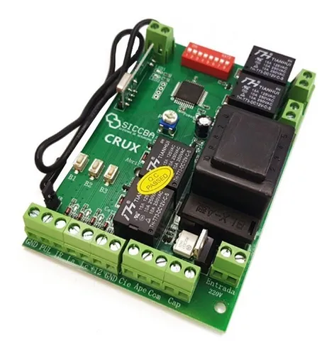 comprar Placa Central Siccba Comando Crux Portón Corredizo Levadizo