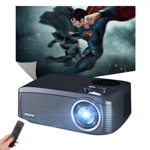 Data Show 7000 Lumens Tela Até 150 Polegadas Hdmi E Usb Cor Preto