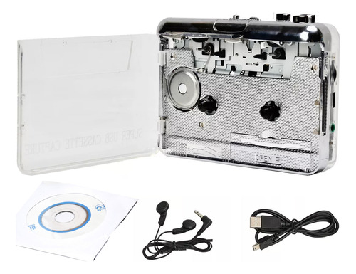 Reproductor De Cassettes A Mp3 Usb Convertidor Audio Digital