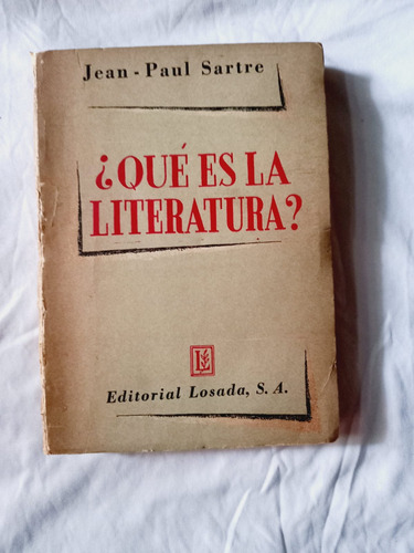¿qué Es La Literatura? Jean Paul Sartre.
