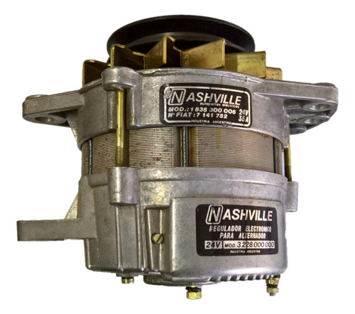 Alternador Camion Fiat 150 24v 35a Nashville Con Regulador