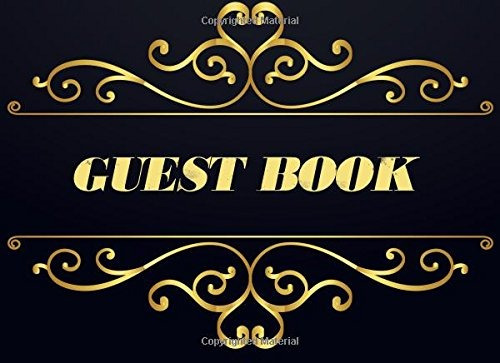 Guest Book Visitors Book | Sign In Books For Weddings, Birth