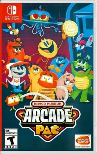 Namco Museum Arcade Pac Nuevo Fisico Sellado Nintendo Switch