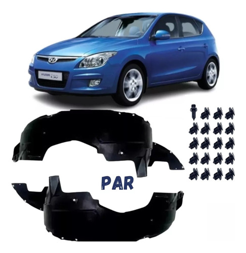 Par Parabarro I30 Ld + Le 2009 2010 2011 + 20 Presilhas