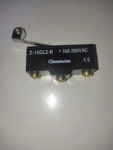 Micro Switches Z-15gl2 Pin Leva Con Rodillo 15a 1na+1nc 