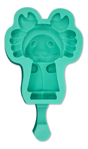 Molde Silicon Paleta Hielo Ternurin Niño Jaiba Cackepop