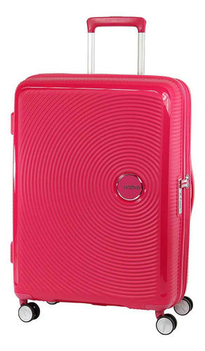 Maleta American Tourister Curio Mediana Expandible Unisex Color Rosa Lisa