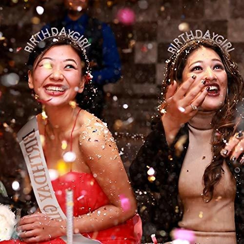 Corona De Cumpleaños Para Mujer Con Banda, Tiara De Cumpleañ
