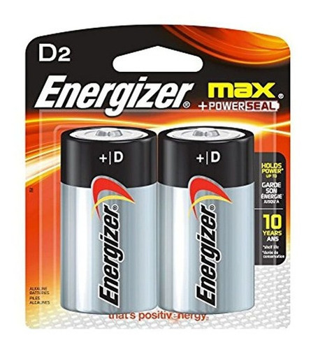 Batería Alcalina Para Propósito General De Energizer D