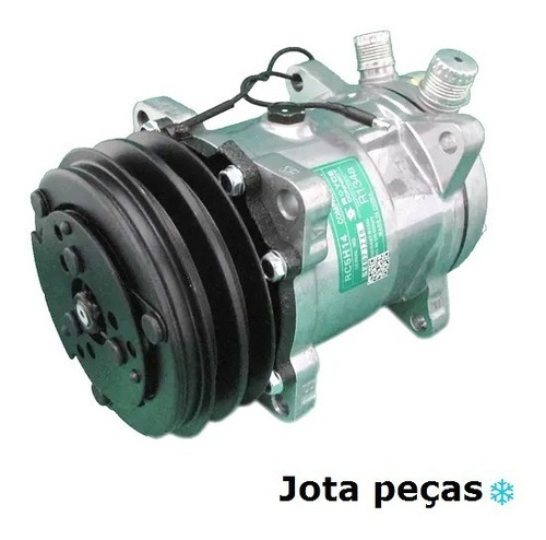 Compressor 5h14 - Universal Polia 2a Com Válvula De Serviço