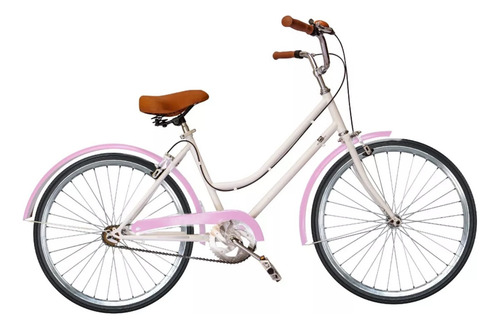 Bicicleta Vintage Urbana 1vel C/ Accesorios Tu Nombre