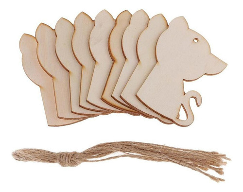 * Artesanías De Bricolaje Adornos De Madera Adorno