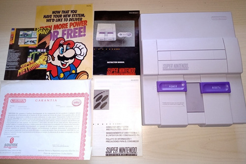 Consola Super Nintendo Snes