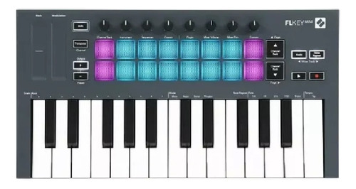 Controlador Midi Novation Flkey Mini 16 Pads Playback