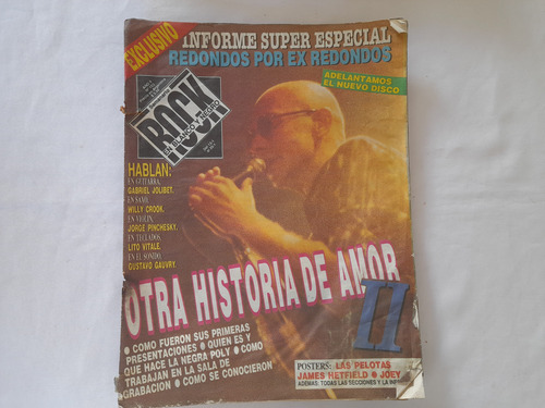 Revista Rock Blanco Y Negro Patricio Rey, Redondos (tapa) (Usado)