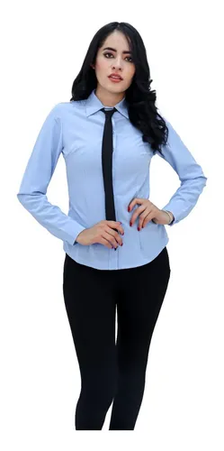 Blusas Azul Cielo Dama