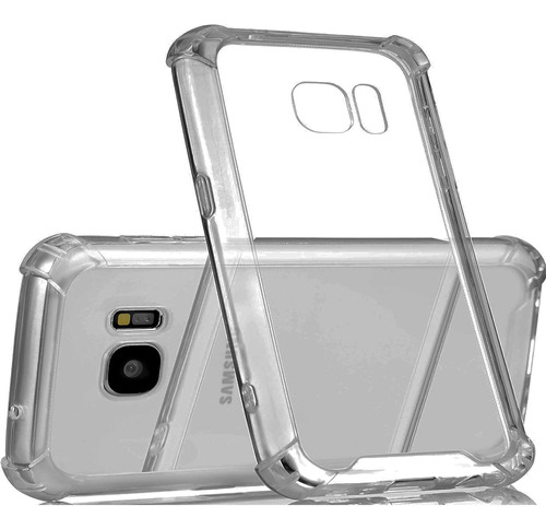 Forro Bryp Samsung S7 Antigolpe Silicone Cover Transparente