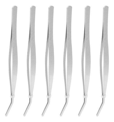 Pinzas Curvas De Acero Inoxidable, 10 Unidades, Herramientas