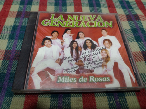 La Nueva Generación / Miles De Rosas Cd Sello Promo (pe30)