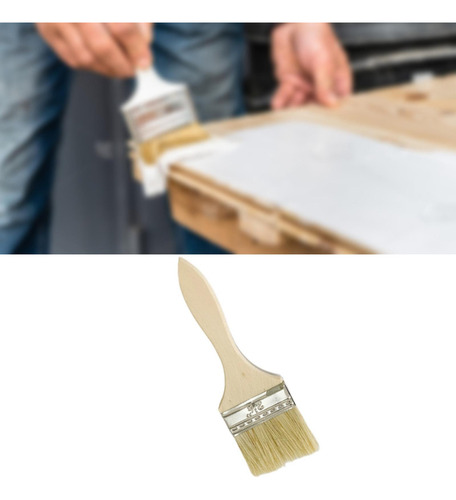 Pincel Para Pintar Con Mango De Madera Para 19 Cm X 5,5 Cm X