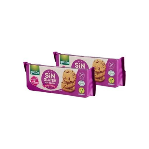 Galletas Chip Choco Sin Gluten Gullon Pack 2 Und