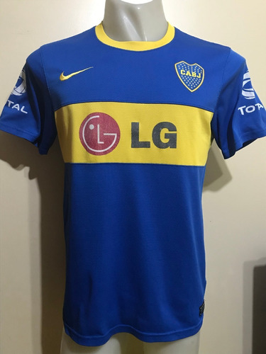 Camiseta Boca 2010 2011 Roman Riquelme #10 Argentina T. M