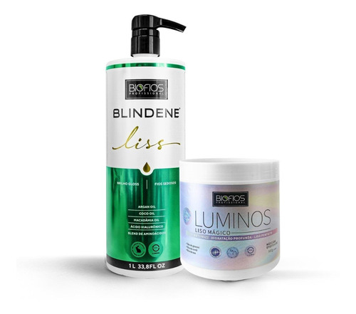 Progressiva Blindene Liss 1l + Máscara Luminos Liso Mágico