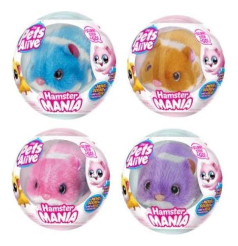 Hamsters De Pelúcia Pets Alive - Fofos Com Sons | Ml