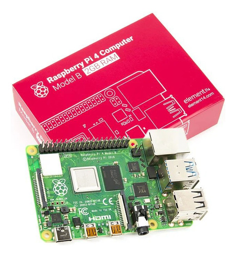 Raspberry Pi 4b 4gb Ram + Cargador