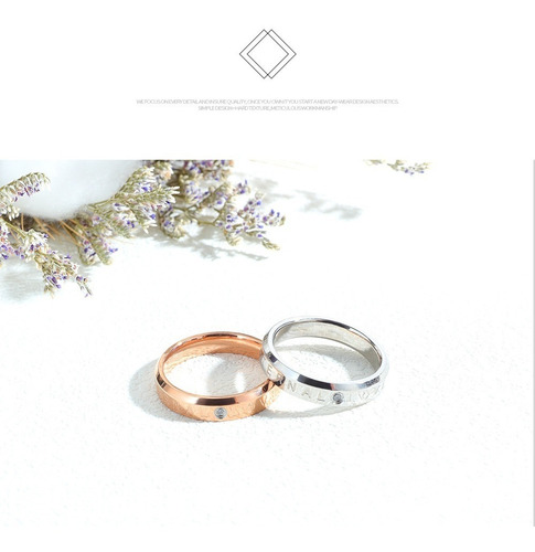 Imagen 3 de 6 de Anillo Eternal Love De Acero Con Zirconia - 1386