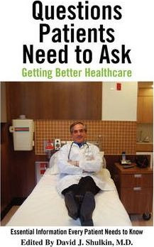 Libro Questions Patients Need To Ask - David J M D Shulkin