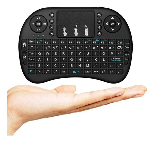 Teclado Inalambrico Smart Tv Box Pc, Control Tv